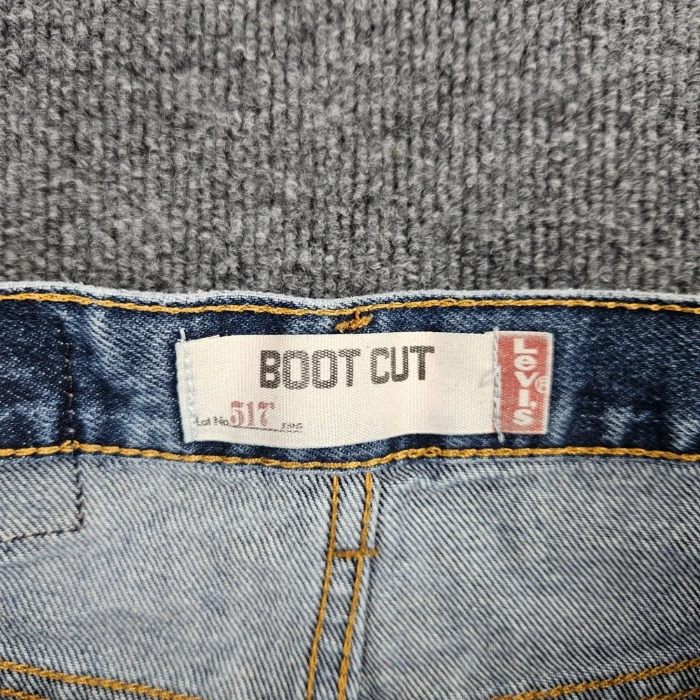 Levis 517 Jeans Men's 31x30 Bootcut Denim Med Wash Y2K Cotton Western Cowboy